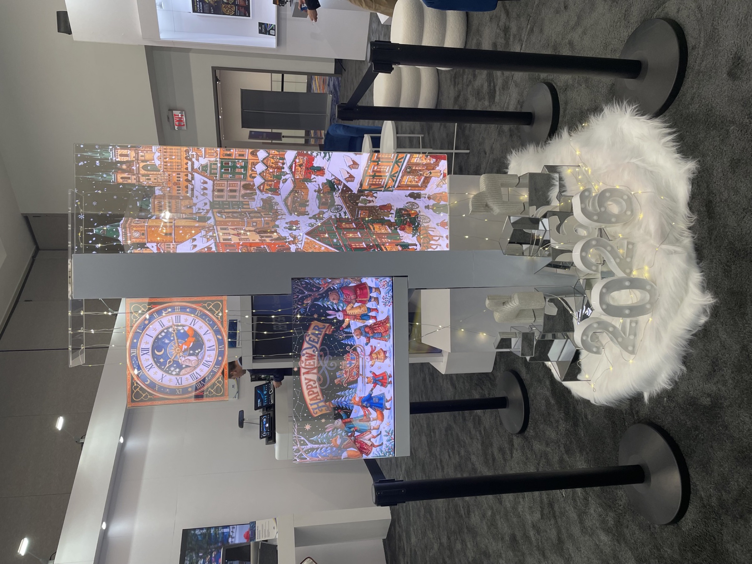 AUO trade show exhibit by AMG