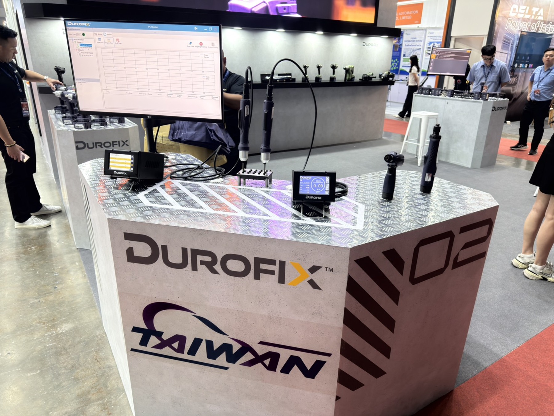 Durofix trade show exhibit by AMG
