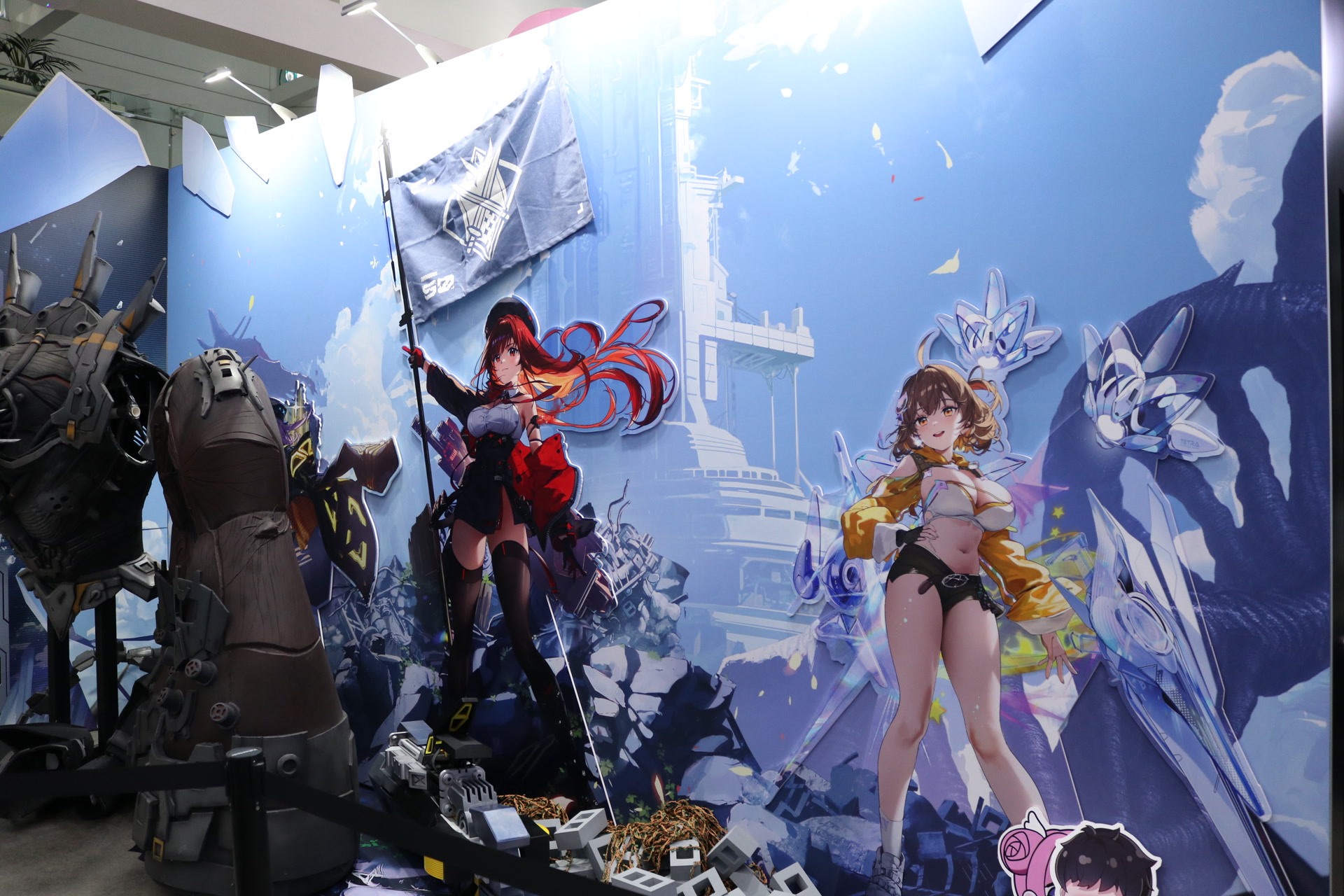 NIKKE trade show exhibit by AMG